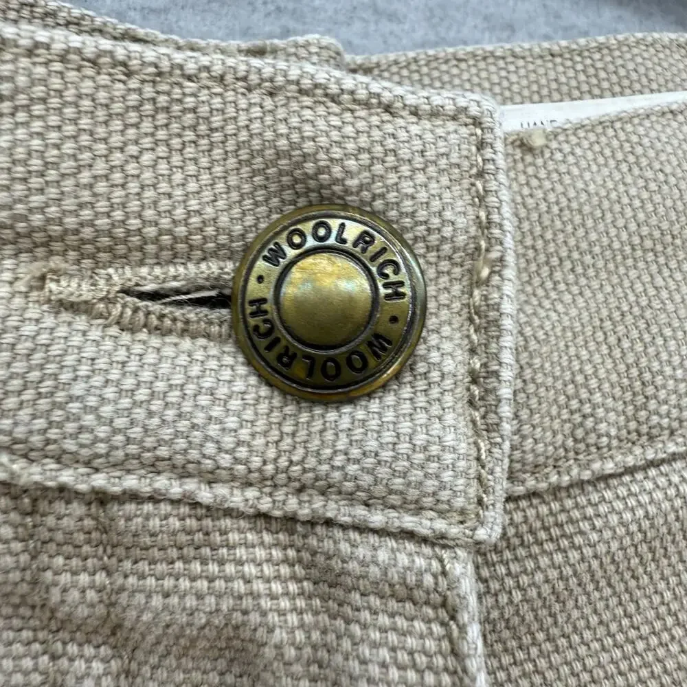 Woolrich John Rich and Bros Pants Women's 16 Khaki High Rise Straight Leg VTG - Picture 3 of 15